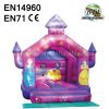Small Princess Children Inflatable Pink Castle