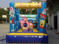 Cute Inflatable Spongebob Bouncer
