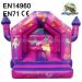Pink Inflatable Princess Palace Bouncy Castles