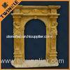 Exterior Large Stone Door Surround Statue Carving Classic Column