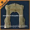 Elegant Carved Stone Door Surround , Grace Pure Handmade Carving