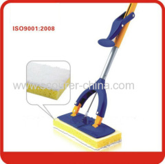 Color card Butterfly Sponge with microfiber Mop