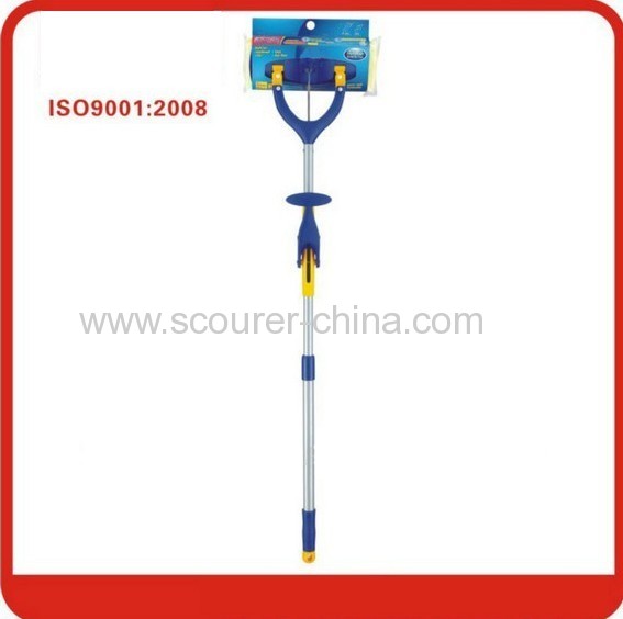 Telescopic steel handle Butterfly Sponge Mop 26.5*9.5*3cm