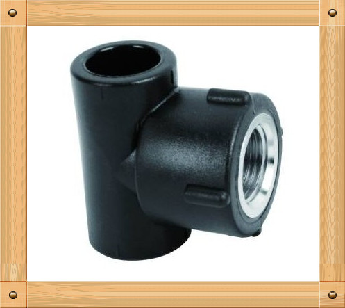 2013 hot sale HDPE Equal Tee 90D HDPE 100 plumbing material PE Butt Welding fittings