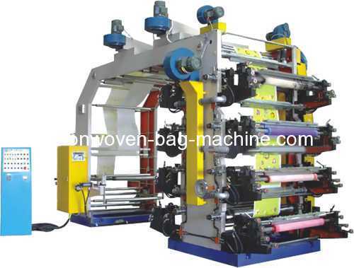 Eight-color High-speed Flexographic Printing Machinery