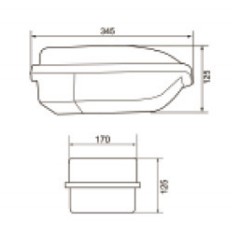 IP65 Installment diameter 60mm Street light