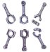 aluminium alloy Forged motorcycle triple clamp