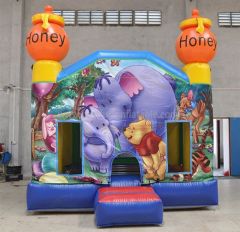 Lovely Inflatable Winnie The Pooh Castle
