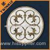 Fancy Solid Marble Round Floor Medallions For Home Floor Paving