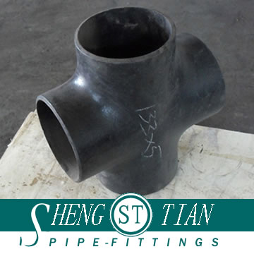 ASTM A234 WPB SCH40 pipe cross Equal TEE