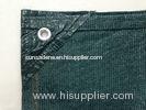 HDPE Plastic Fence Netting , Dark Green Reinforced Brise Vue