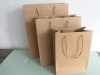 kraft paper shopping bag