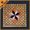 Customized Natural Stone Yellow Mosaic Marble Floor Outdoor Paving