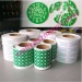 Green Round Warranty Stickers In Rolls