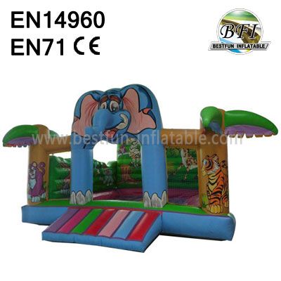 Inflatable Jungle Bounce Castle