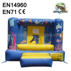 Under The Sea Inflatable Jumping Bouncy Castle