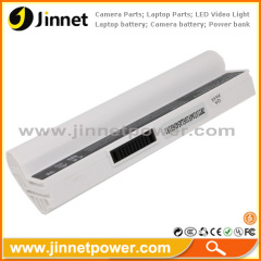 Good quality electronic laptop computer battery for ASUS Eee PC 701 4G 8G with 6 cells 6600mAh