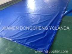 PVC knife coated tarpaulin for truck covers