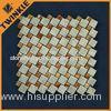 Mixed Design Natural Stone Mosaic Tile Anti Dust For Floor Paving