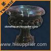 Black Stone Flower Pots