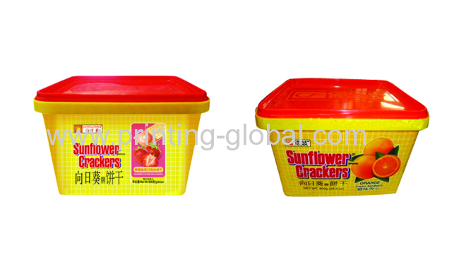 Heat Transfer Foil For Plastic Food Box