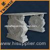 Carved Marble Garden Furniture / Exterior Outdoor Bench For Leisure