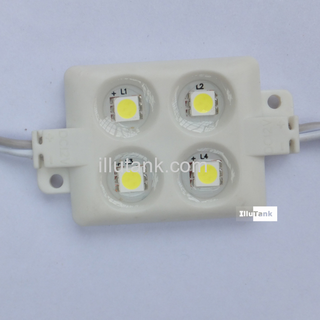 ABS injection shell LED module light with aluminum PCB drive in DC12V