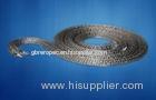 Braided Black Glass Fiber Band Wire As Gasket , Electric insulation