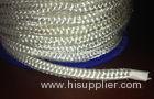 White Fireproof High Temperature Fiberglass Round Rope For Insulation