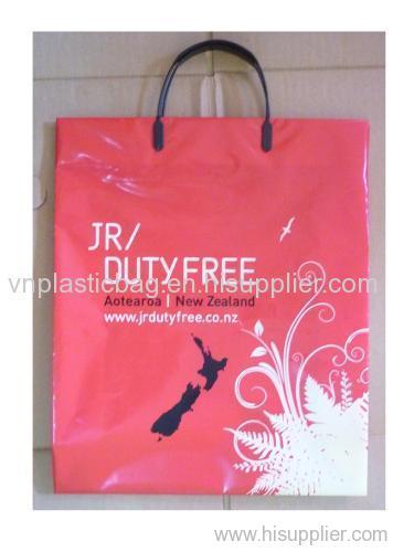 Rigid Plastic Bag with full color