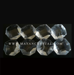 Clear Quartz Octagon Chandelier Beads