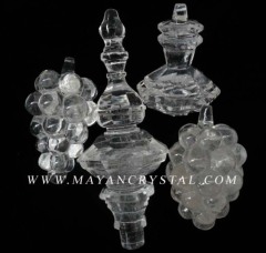 Rock quartz Crystal chandelier pendant part
