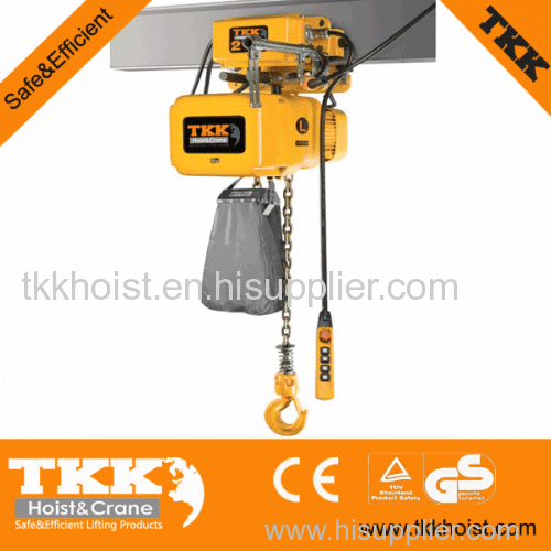 Electric Chain Hoist With Motorized Trolley