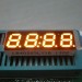 4 digit 7mm 7 segmnt led display; 4 digit 0.28" anode amber led display