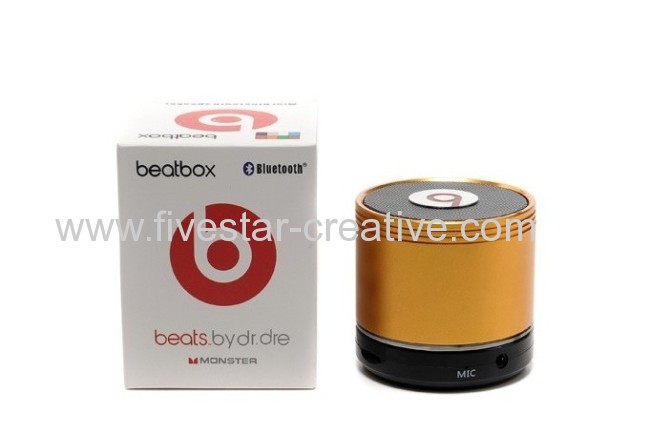 Mini Dr Dre Monster Beats Bluetooth Speaker with Handsfree,Built in TF Card Reader, Mini Stereo Speaker with Super Bass