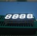 4 digit 0.28" amber 7 segment led clock display;4 digit 7mm