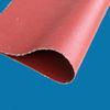 Red Silicone Coated Fiberglass Cloth , Water / Corrosion Resistance