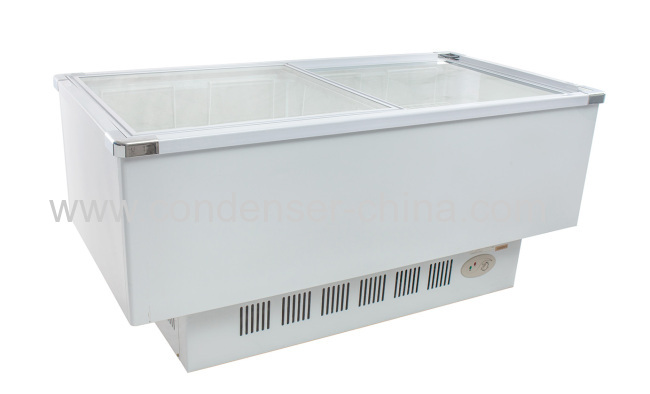 IIsland type commercial use frozen food display cabinet