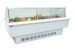718L Curved commercial use frozen food display cabinet