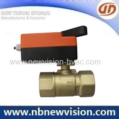 Brass Motorized Ball Valve