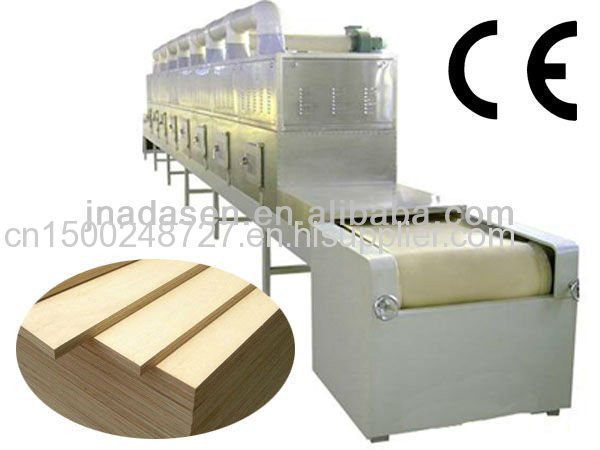Industrial conveyor belt type paper drying microwave equipment