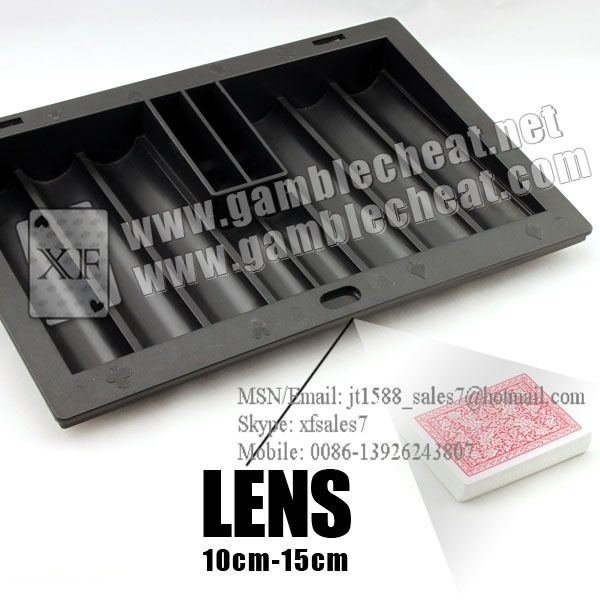 XF Chiptray Hidden Lens for poker analyzer/poker cheat/marked cards/contact lens