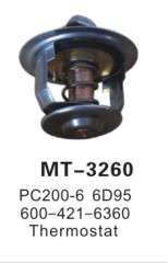 PC200-6 6D95 Thermostat for excavator