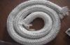 White Glass Fiber Stove Rope Seal , 200 - 250 Refractoriness