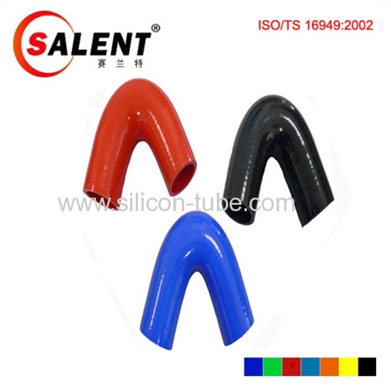 High quality 45/90/135/180 degree Standard Elbow Silicone hose