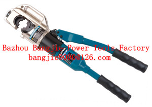 Hydraulic crimping tool Safety system inside KYQ-400