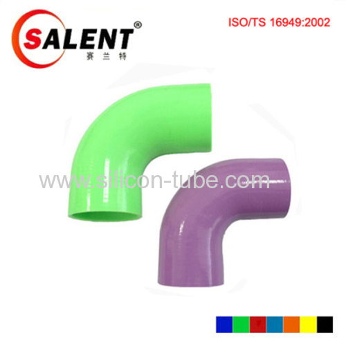 High quality 90 degree beautiful turbo silicone hose