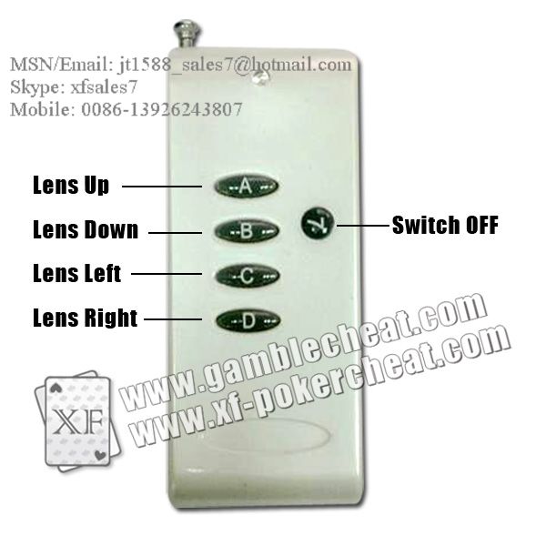 XF Infrared Clock Camera(Remote control)/poker cheat/poker analyzer/marked cards/hidden lens