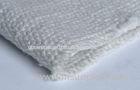 White Ceramic Fiber Cloth Woven For Welding Blankets , 1000 - 1500mm Width