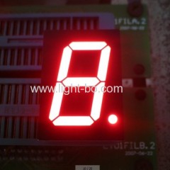 Super bright red 1-digit 0.8-inch common anode 7 segment led display for Elevator Position Indicator